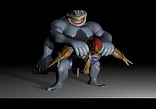 Machamp fucks Captain Falcon